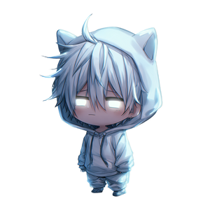 Chibi Anime Character V12 Vinyl Car Decal Sticker – Waterproof & UV-Resistant 3.4133333333333336"