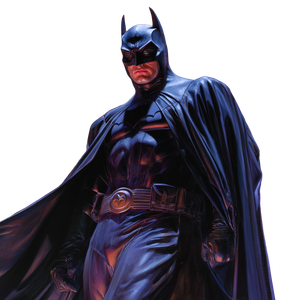 Batman By Alex Ross Vinyl Car Decal Sticker – Waterproof & UV-Resistant 3.4133333333333336"