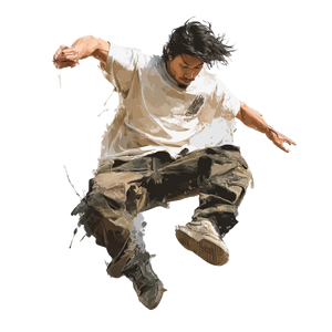Parkour Athlete Jump Vinyl Car Decal Sticker – Waterproof & UV-Resistant 3.4133333333333336" Parkour Athlete Jump Vinyl Car Decal Sticker – Waterproof & UV-Resistant 3.4133333333333336"