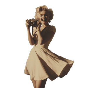 Marilyn Monroe Smiling V9 Vinyl Car Decal Sticker – Waterproof & UV-Resistant 6.826666666666667"