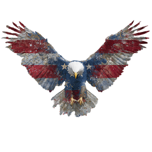 Abstract Eagle Art Vinyl Car Decal Sticker – Waterproof & UV-Resistant 3.4133333333333336"