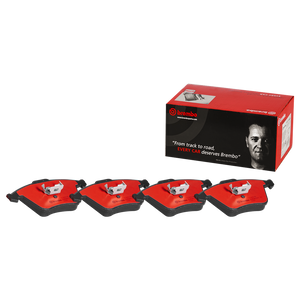 Brembo Ceramic Brake Pads | Set Of 4 | 2004-2013 Various Fitment | Low Dust | Premium Shim | Minimize Braking Distances Brembo Ceramic Brake Pads | Set Of 4 | 2004-2013 Various Fitment | Low Dust | Premium Shim | Minimize Braking Distances