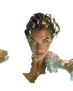 Graceful Underwater Swimmer Vinyl Car Decal Sticker – Waterproof & UV-Resistant 4.0"
