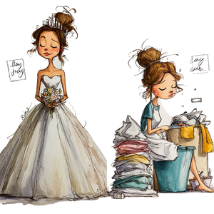 Bride To Wife Vinyl Car Decal Sticker – Waterproof & UV-Resistant 3.4133333333333336"