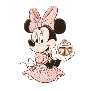 Happy Minnie Mouse Vinyl Car Decal Sticker – Waterproof & UV-Resistant 3.4133333333333336"