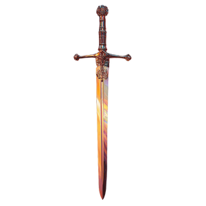 Golden Sword V4 Vinyl Car Decal Sticker – Waterproof & UV-Resistant 3.4133333333333336"