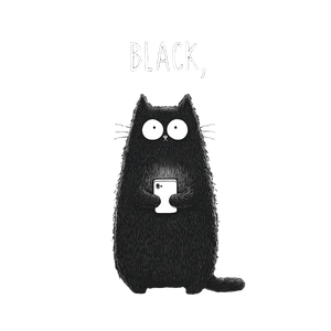 Black Cat Phone Vinyl Car Decal Sticker – Waterproof & UV-Resistant 3.4133333333333336"