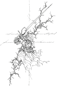 Dark Knight V56 Vinyl Car Decal Sticker – Waterproof & UV-Resistant 8.96"