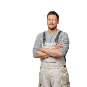 Charismatic Plasterer Vinyl Car Decal Sticker – Waterproof & UV-Resistant 3.4133333333333336"