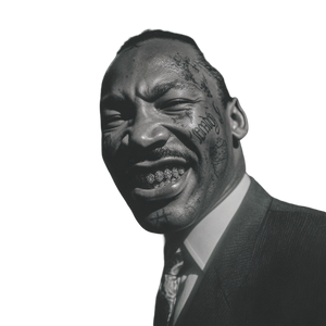 Mlk With Tattoos Vinyl Car Decal Sticker – Waterproof & UV-Resistant 6.826666666666667"