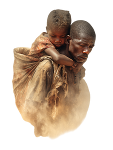 Hopeful African Father Vinyl Car Decal Sticker – Waterproof & UV-Resistant 8.213333333333333"