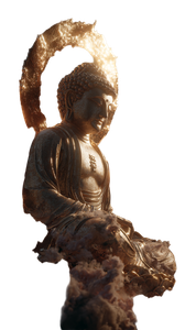 Giant Cloud Buddha V3 Vinyl Car Decal Sticker – Waterproof & UV-Resistant 9.706666666666667"