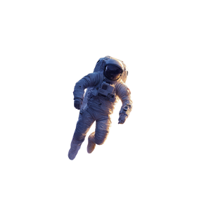 Astronaut In Nebula V6 Vinyl Car Decal Sticker – Waterproof & UV-Resistant 3.4133333333333336"