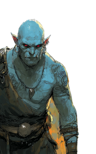 Tattooed Orc Vinyl Car Decal Sticker – Waterproof & UV-Resistant 9.17333333333333