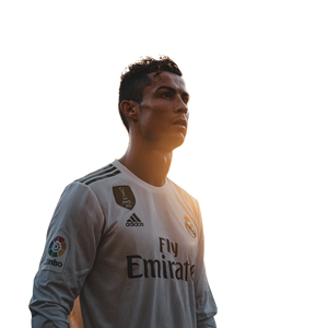 Ronaldo In Kit Vinyl Car Decal Sticker – Waterproof & UV-Resistant 3.4133333333333336"
