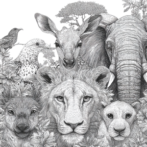 Cute Animal Coloring Vinyl Car Decal Sticker – Waterproof & UV-Resistant 6.826666666666667" Cute Animal Coloring Vinyl Car Decal Sticker – Waterproof & UV-Resistant 6.826666666666667"