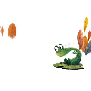 Whimsical Frog Scene V2 Vinyl Car Decal Sticker – Waterproof & UV-Resistant 6.826666666666667"