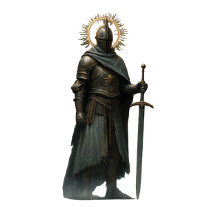 Holy Knight V13 Vinyl Car Decal Sticker – Waterproof & UV-Resistant 3.4133333333333336"
