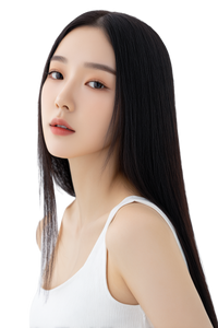 Korean Beauty Model V54 Vinyl Car Decal Sticker – Waterproof & UV-Resistant 8.96"