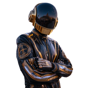 Futuristic Breakdancer Astronaut Vinyl Car Decal Sticker – Waterproof & UV-Resistant 6.826666666666667"