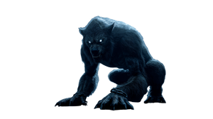 Monstrous Werewolf Prisoner Vinyl Car Decal Sticker – Waterproof & UV-Resistant 5.4