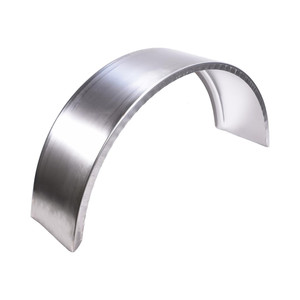 Premium Single Wheel Round Trailer Fender | Fits 15 Inch Wheels | Made in USA
