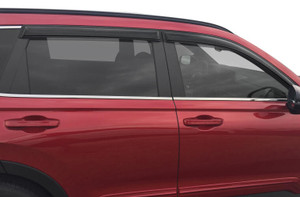 2023-2024 Honda CR-V | Aerodynamic Smoke Rainguard Set Of 4 | Refresh Your Cab Easily | Made in USA