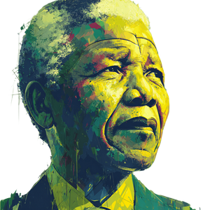 Nelson Mandela V4 Vinyl Car Decal Sticker – Waterproof & UV-Resistant 6.826666666666667"