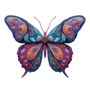 Psychedelic Butterfly V2 Vinyl Car Decal Sticker – Waterproof & UV-Resistant 3.4133333333333336" Psychedelic Butterfly V2 Vinyl Car Decal Sticker – Waterproof & UV-Resistant 3.4133333333333336"