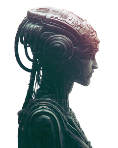 Glitched Android Vinyl Car Decal Sticker – Waterproof & UV-Resistant 4.0"