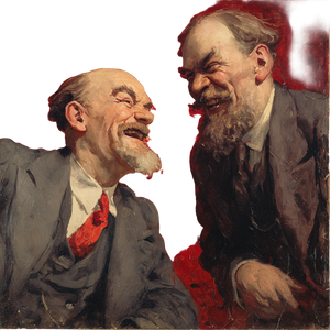 Lenin Laughing Poster Vinyl Car Decal Sticker – Waterproof & UV-Resistant 3.4133333333333336" Lenin Laughing Poster Vinyl Car Decal Sticker – Waterproof & UV-Resistant 3.4133333333333336"
