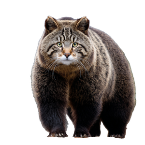 Bear-Cat Hybrid Vinyl Car Decal Sticker – Waterproof & UV-Resistant 3.4133333333333336"