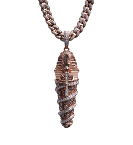 Egyptian Mummy Pendant Vinyl Car Decal Sticker – Waterproof & UV-Resistant 3.733333333333333