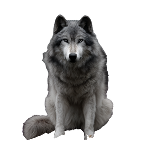 Mystical Witchy Wolf Vinyl Car Decal Sticker – Waterproof & UV-Resistant 6.826666666666667"