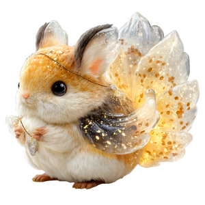 Starlit Squirrel Vinyl Car Decal Sticker – Waterproof & UV-Resistant 3.4133333333333336"