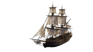 Historic Sailing Ship Vinyl Car Decal Sticker – Waterproof & UV-Resistant 5.4