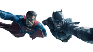 Superheroes In Flight Vinyl Car Decal Sticker – Waterproof & UV-Resistant 2.72"