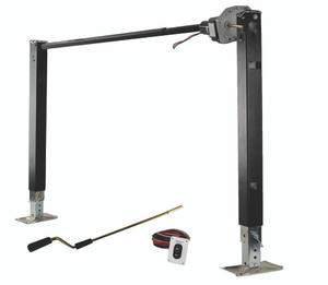 Upgrade Your Trailer with Lippert Components Fifth Wheel Power Landing Gear | 6000lb Lift/ 6000lb Support Capacity | Rust-Prohibitive Paint | Universal Mount Design Upgrade Your Trailer with Lippert Components Fifth Wheel Power Landing Gear | 6000lb Lift/ 6000lb Support Capacity | Rust-Prohibitive Paint | Universal Mount Design