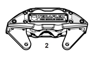 Teraflex Lift Kit Component 4403402 Component For 4403450/4403480 Teraflex Lift Kit Component 4403402 Component For 4403450/4403480