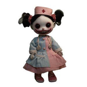 Horror Dentist Doll Vinyl Car Decal Sticker – Waterproof & UV-Resistant 3.4133333333333336"