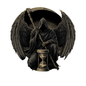 Thanatos Vector Vinyl Car Decal Sticker – Waterproof & UV-Resistant 6.826666666666667"