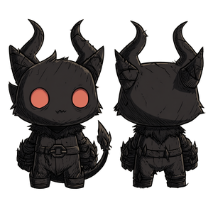 Dark Toon Demon Vinyl Car Decal Sticker – Waterproof & UV-Resistant 3.4133333333333336"