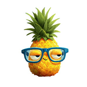Smug Pineapple Vinyl Car Decal Sticker – Waterproof & UV-Resistant 3.4133333333333336" Smug Pineapple Vinyl Car Decal Sticker – Waterproof & UV-Resistant 3.4133333333333336"