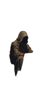 Suspicious Cloaked Figure Vinyl Car Decal Sticker – Waterproof & UV-Resistant 4.8533333333333335"