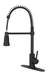 Upgrade Your RV Kitchen | Dura Faucet Matte Black Coil Spring Faucet | Easy Install | Lead-Free | Lifetime Warranty Upgrade Your RV Kitchen | Dura Faucet Matte Black Coil Spring Faucet | Easy Install | Lead-Free | Lifetime Warranty