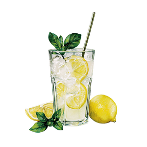 Watercolor Lemonade Vinyl Car Decal Sticker – Waterproof & UV-Resistant 3.4133333333333336"