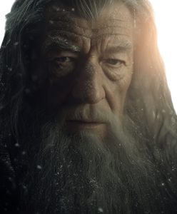 Gandalf Close-Up Vinyl Car Decal Sticker – Waterproof & UV-Resistant 8.0"