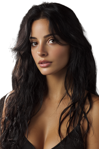 Beautiful Latina Portrait V3 Vinyl Car Decal Sticker – Waterproof & UV-Resistant 8.96"
