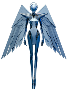 Mechanical Angel V5 Vinyl Car Decal Sticker – Waterproof & UV-Resistant 4.1066666666666665"