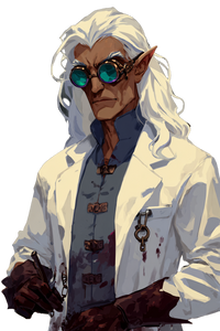 Evil Elf Surgeon Vinyl Car Decal Sticker – Waterproof & UV-Resistant 8.96"